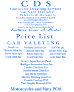 Concourse Detailing Services